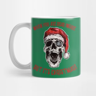 When you are dead inside but it is Christmas Mug